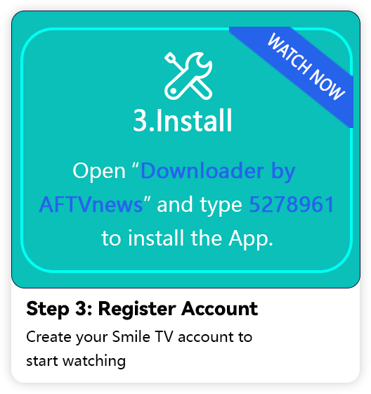 Step 3: Register for top movie streaming site
